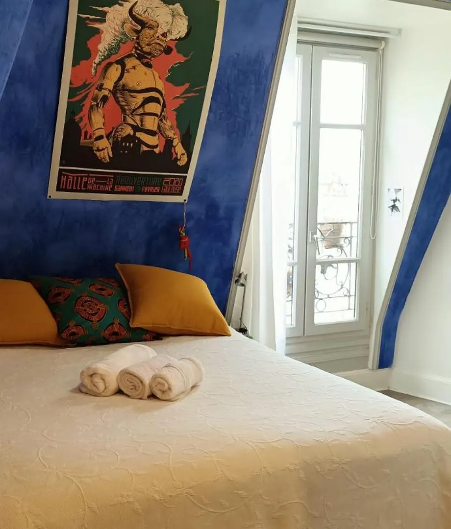 Δωμάτια σε οικογενειακή κατοικία La Chambre Bleue Διαμέρισμα Παρίσι
